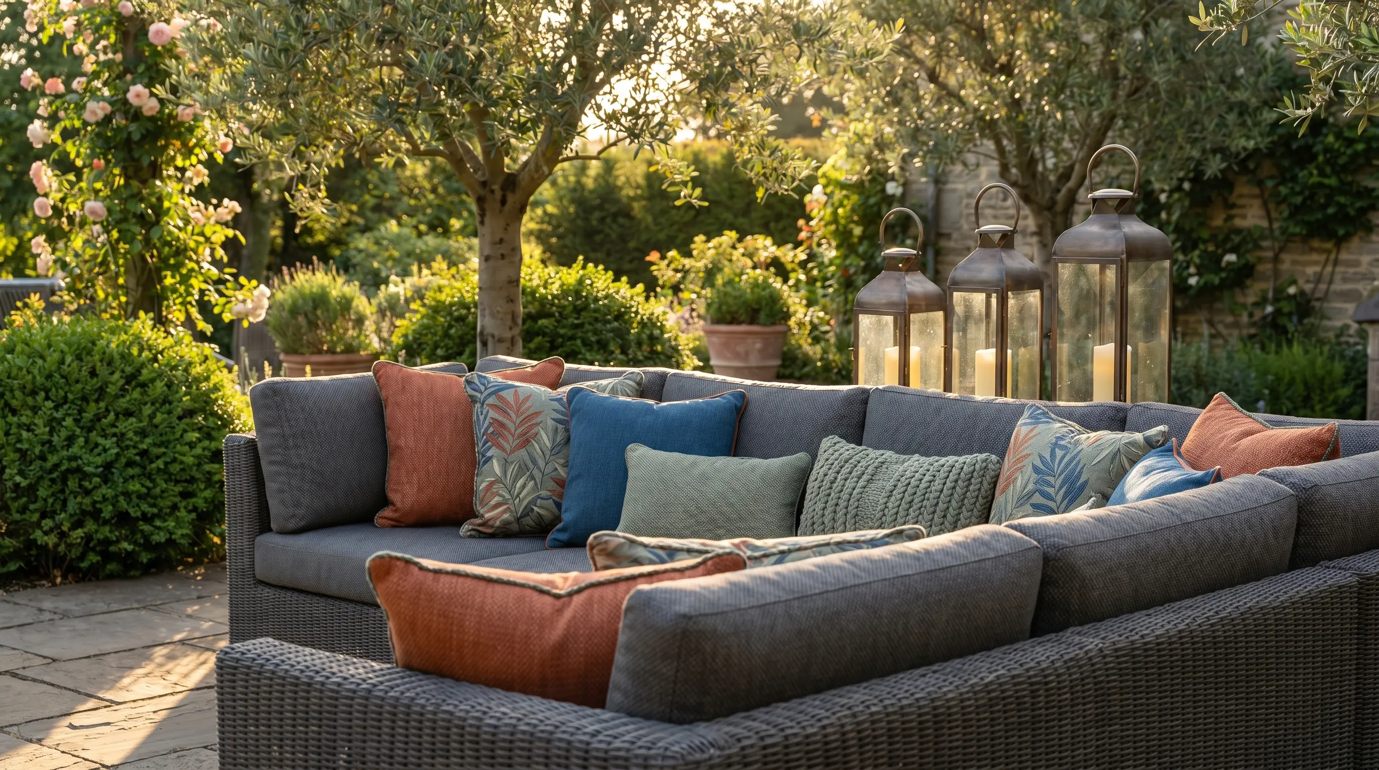 5 manieren om je tuin op te frissen met sierkussens