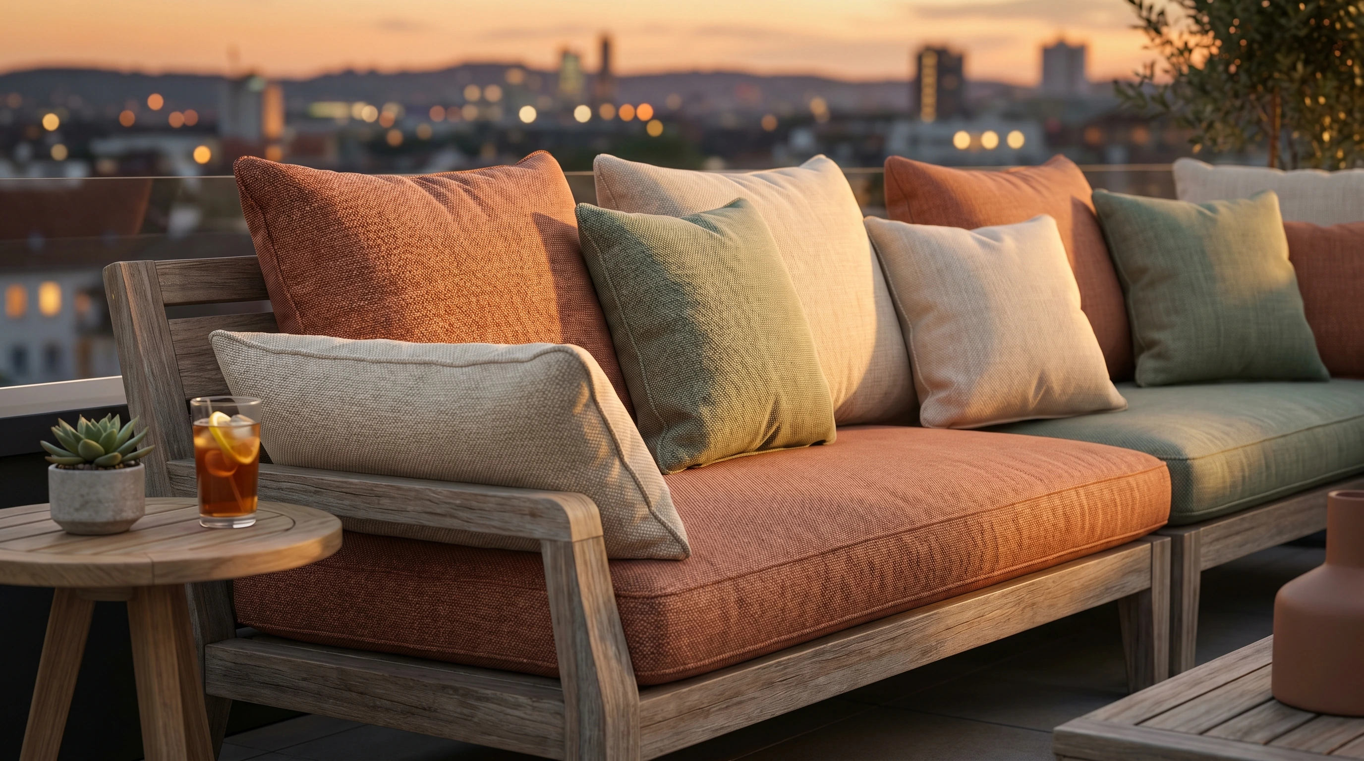 Zo kies je de perfecte kussens voor je dakterras, balkon of veranda